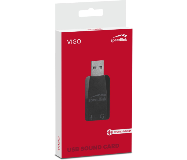 SPEEDLINK VIGO USB Sound Card SL-8850-BK-01 - 1086073 - zdjęcie 4